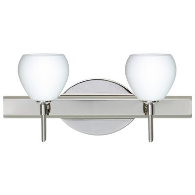 Besa Lighting Tay Tay Vanity Light - Color: White - Size: 2 Lights - 2SW-56