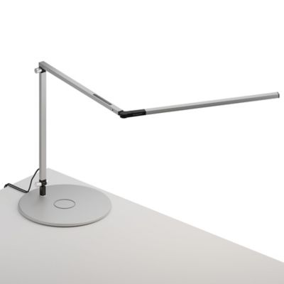 Koncept Z-Bar Slim Gen 3 Desk Lamp - Color: Silver - AR3200-CD-SIL-QCB