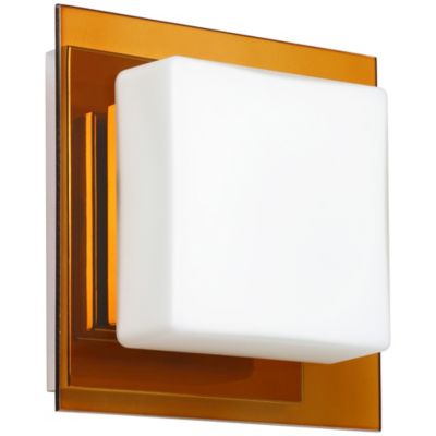 Besa Lighting Alex Wall Sconce - Color: Orange - Size: 1 light - 1WS-7735TG