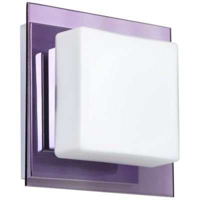 Besa Lighting Alex Wall Sconce - Color: Purple - Size: 1 light - 1WS-773591