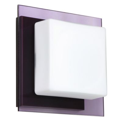 Besa Lighting Alex Wall Sconce - Color: Grey - Size: 1 light - 1WS-7735SM-S