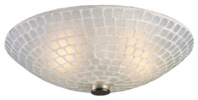 Elk Home Fusion Semi-Flushmount Light - Color: White - 10139/2WHT