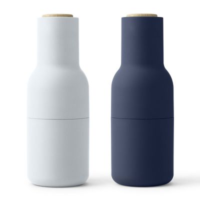 Audo Copenhagen Bottle Grinder, Set of 2 in Blue