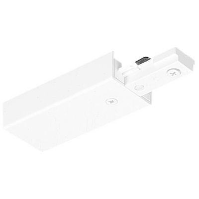 Juno End Feed Connector - Color: White - T38 WH