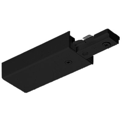 Juno End Feed Connector - Color: Black - T38 BL