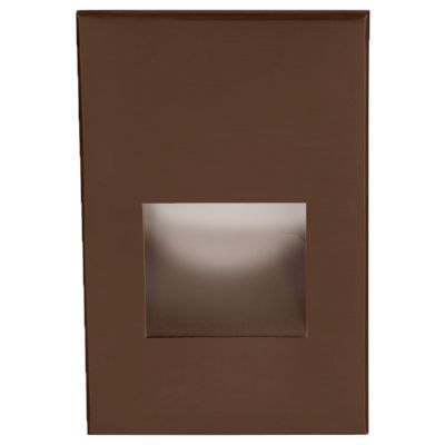 WAC Lighting LEDme LED200 Step and Wall Light - Color: Bronze - Size: 1 lig