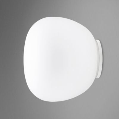 Fabbian Lumi - Mochi Wall/Ceiling Light - Color: White - Size: Medium - F07