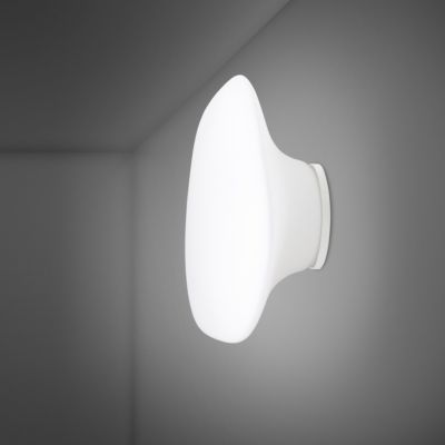 Fabbian Lumi - Mycena Wall/Ceiling Light - Color: White - Size: Large - F07