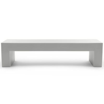 Heller Vignelli Bench - Color: Grey - Size: 72 - 1031-17
