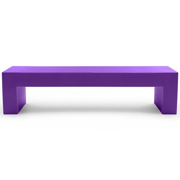 HLL722375 Heller Vignelli Bench - Color: Purple - Size: 72 - sku HLL722375