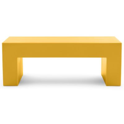 Heller Vignelli Bench - Color: Yellow - Size: 48 - 1035-08