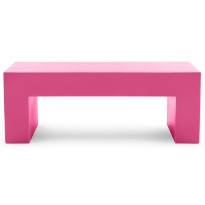 HLL2250627 Heller Vignelli Bench - Color: Pink - Size: 48 - 1 sku HLL2250627