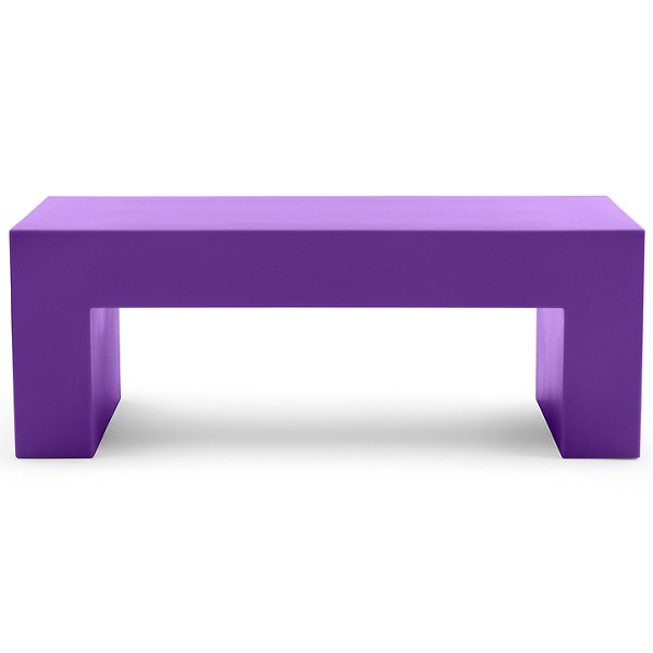 HLL2250633 Heller Vignelli Bench - Color: Purple - Size: 48 - sku HLL2250633