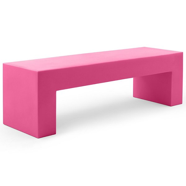 HLL2250628 Heller Vignelli Bench - Color: Pink - Size: 60 - 1 sku HLL2250628
