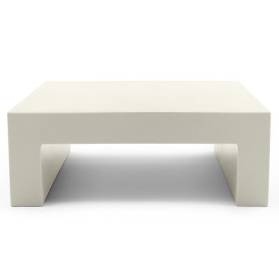 Heller Vignelli Low Table - Color: White - 1032-01