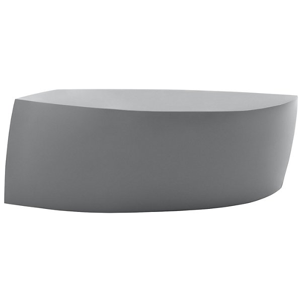 Heller Frank Gehry Bench - Color: Silver - 1018-28