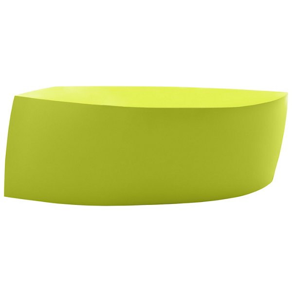 Heller Frank Gehry Bench - Color: Green - 1018-04