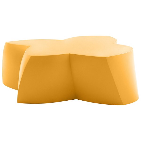 Heller Frank Gehry Coffee Table - Color: Yellow - 1019-03