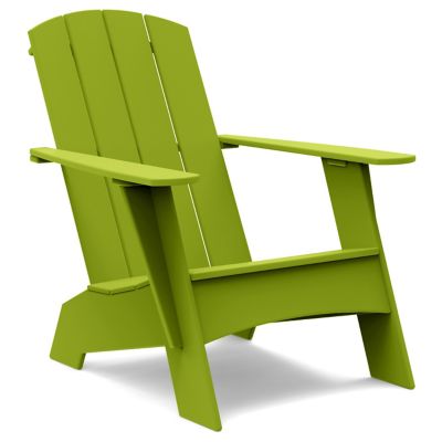 Loll Designs Adirondack 4 Slat Compact Chair - Color: Green - AD-4SCC-LG