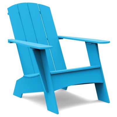 Loll Designs Adirondack 4 Slat Compact Chair - Color: Blue - AD-4SCC-SB