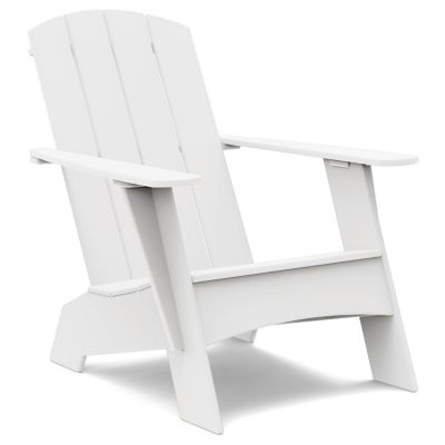 Loll Designs Adirondack 4 Slat Compact Chair - Color: White - AD-4SCC-CW