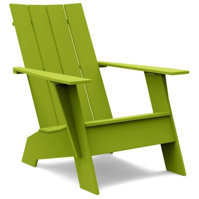 Loll Designs Adirondack 4 Slat Compact Chair - Color: Green - AD-4SFC-LG