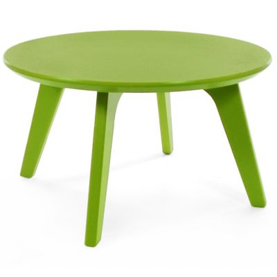 Loll Designs Satellite Round End Table - Color: Green - Size: 26 - SA-ER