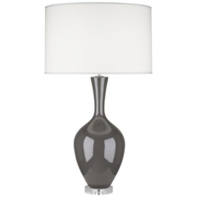 Robert Abbey Audrey Table Lamp - Color: Grey - Size: 1 light - CR980