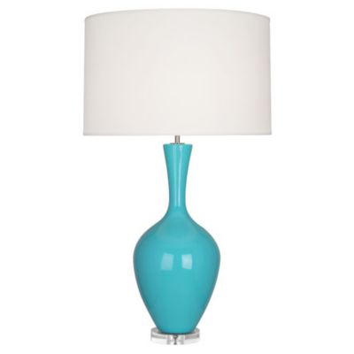 Robert Abbey Audrey Table Lamp - Color: Blue - Size: 1 light - EB980