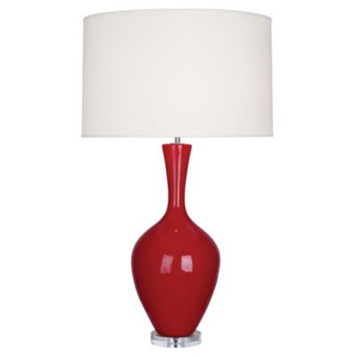 Robert Abbey Audrey Table Lamp - Color: Red - Size: 1 light - RR980