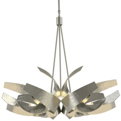 Hubbardton Forge Corona Pendant Light - Color: Polished - Size: Medium - 13