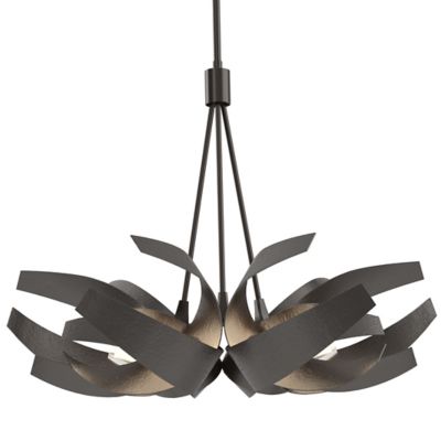 Hubbardton Forge Corona Pendant Light - Color: Oil Rubbed - Size: Medium - 