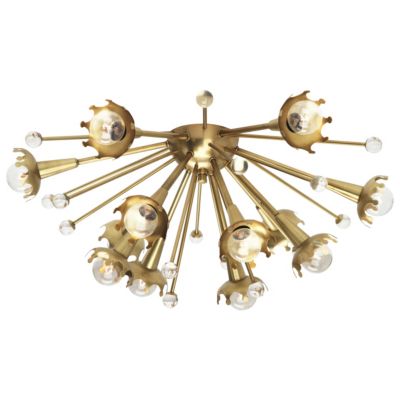 Jonathan Adler Sputnik Ceiling/Wall Light - Color: Gold - Size: Large - 343