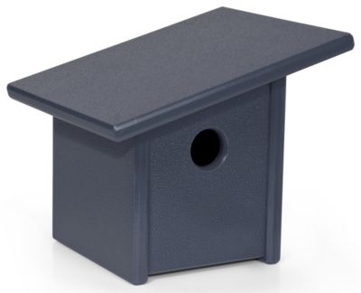 Loll Designs Pitch Birdhouse - Color: Grey - AC-PB-CG