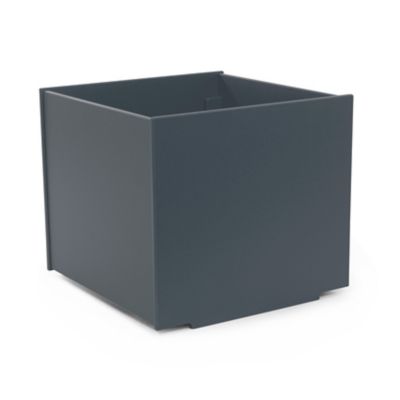 Loll Designs Square Planter - Color: Grey - Size: 22 Gallon - FC-S22G-CG