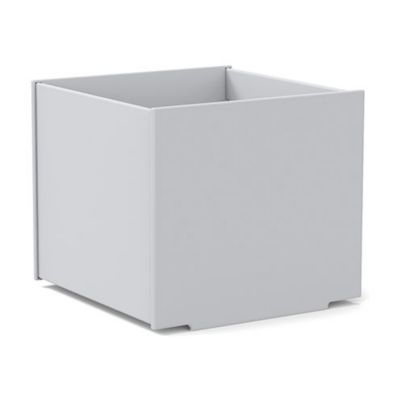 Loll Designs Square Planter - Color: Grey - Size: 22 Gallon - FC-S22G-DW