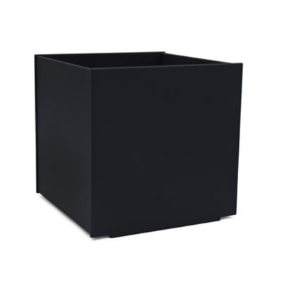 Loll Designs Square Planter - Color: Black - Size: 60 Gallon - FC-S60G-BL