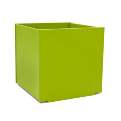 Loll Designs Square Planter - Color: Green - Size: 60 Gallon - FC-S60G-LG