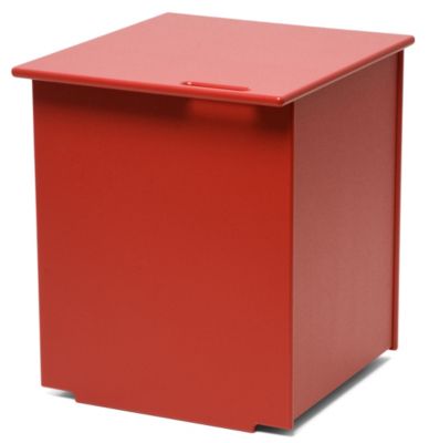 Loll Designs Mondo Container with Lid - Color: Red - FC-MS14G-L-AR