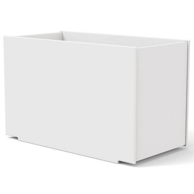 Loll Designs Mondo Planter - Color: White - Size: Double - FC-MD28G-CW