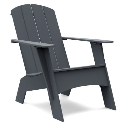 Loll Designs Adirondack 4 Slat Tall Chair - Color: Grey - AD-4SCT-CG