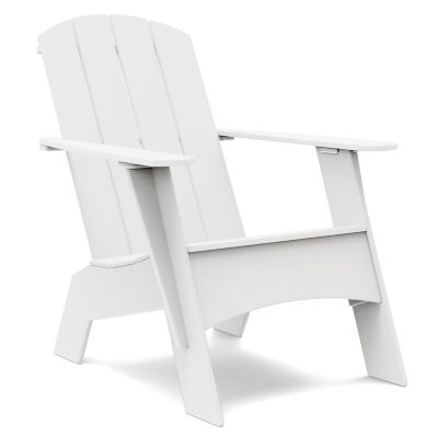 Loll Designs Adirondack 4 Slat Tall Chair - Color: White - AD-4SCT-CW