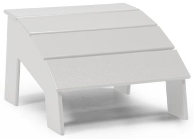 Loll Designs Adirondack 4 Slat Compact Ottoman - Color: White - OT-C-CW