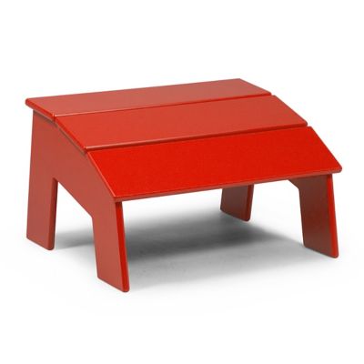 Loll Designs Adirondack 4 Slat Compact Ottoman - Color: Red - OT-C-AR