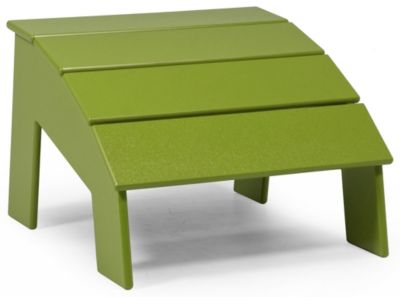 Loll Designs Adirondack 4 Slat Tall Ottoman - Color: Green - OT-4ST-LG