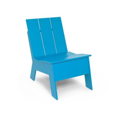 Loll Designs Picket Low Back Chair - Color: Blue - PK-LBS-SB