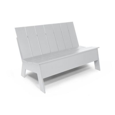 Loll Designs Picket Low Back Double Chair - Color: Grey - PK-LBD-DW