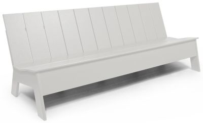 Loll Designs Picket Low Back Bench - Color: White - PK-LB7-CW