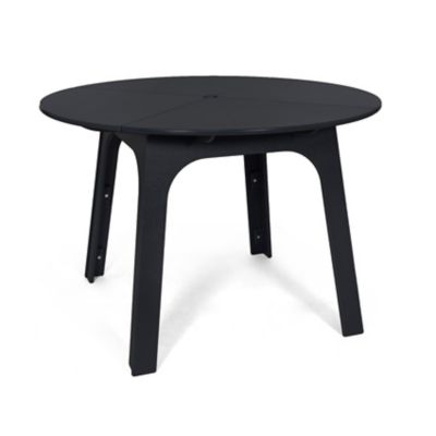 Loll Designs Alfresco Round Table - Color: Black - AL-RT44-BL