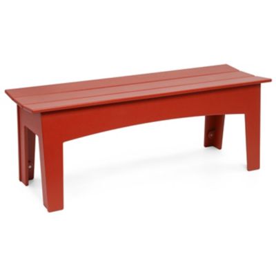 Loll Designs Alfresco Bench - Color: Red - Size: 47 - AL-B47-AR